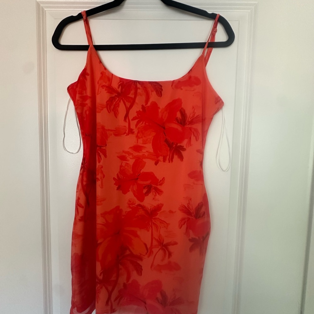 Princess Polly Red Floral Mini Dress